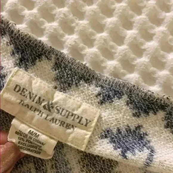 Denim& supply boho crop top - Picture 3 of 5